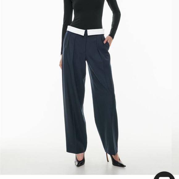 Aritzia Babaton Bureau Pant “Dark Night Navy” - Picture 2 of 6